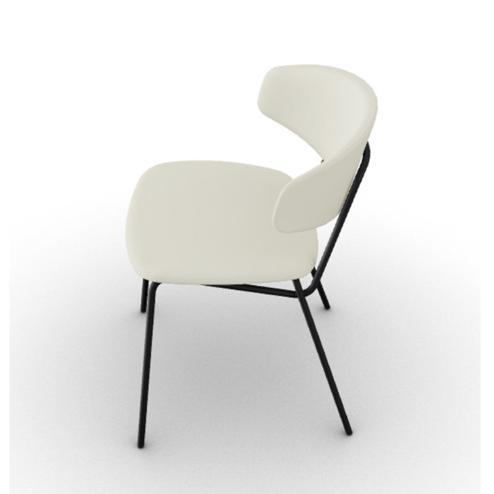 Calligaris Sophia Metal Solid Back Side Chair Wayfair